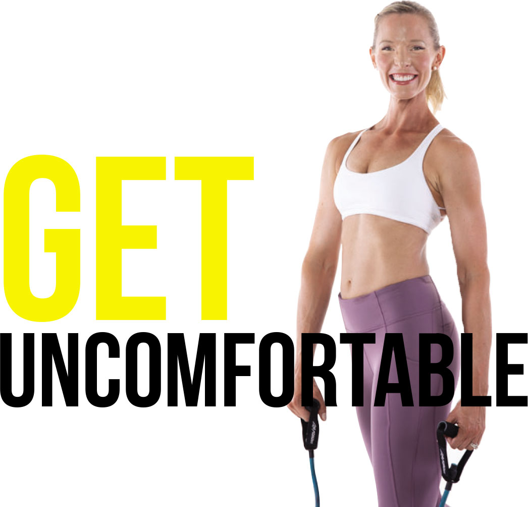 get uncomfortable