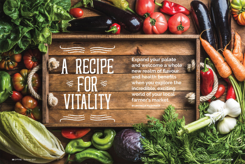A Recipe for Vitality